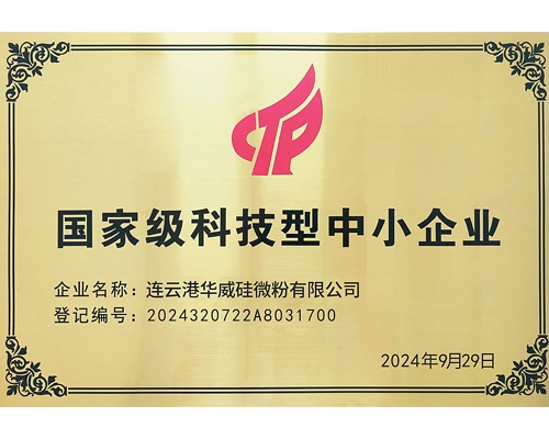 科技型中小企業(yè)證書(shū)